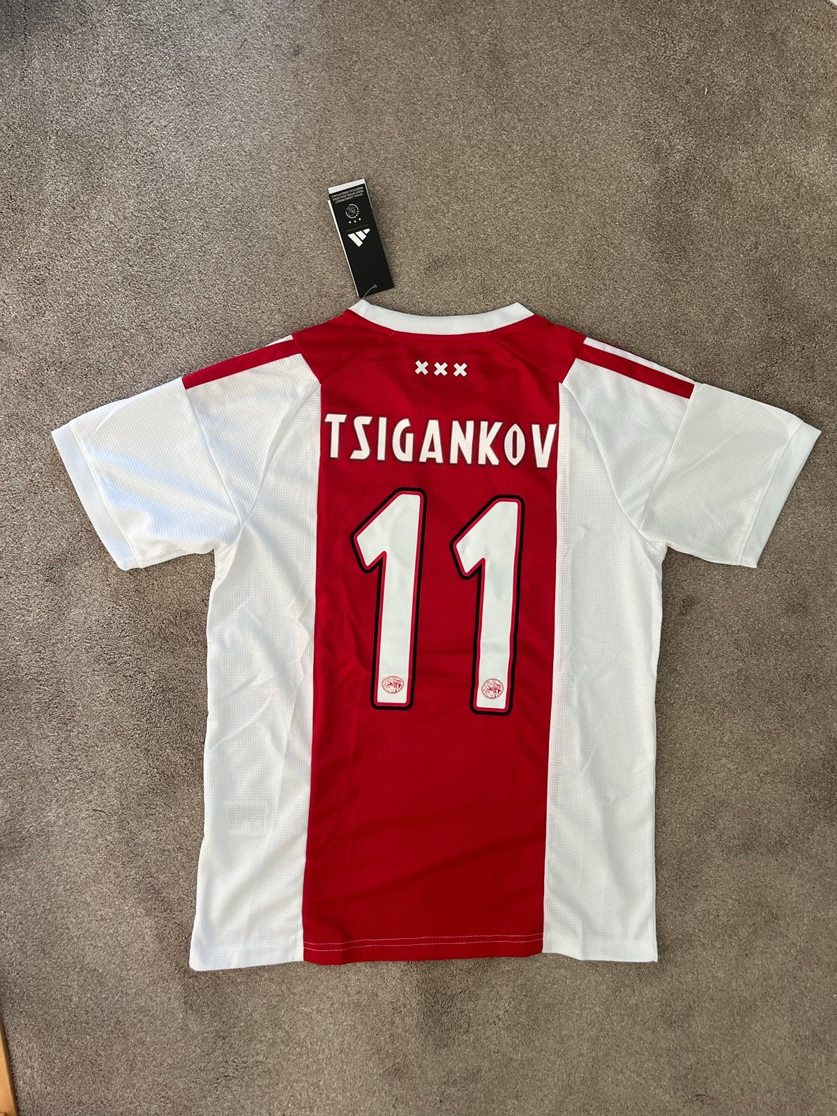 Ajax Thuisshirt 26/27 Tsygankov 11 - Maat M, Sport en Fitness, Maat M, Ophalen of Verzenden, Nieuw, Shirt