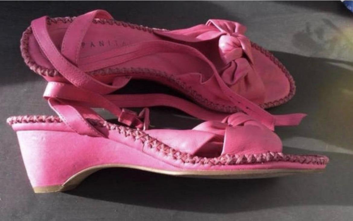 Elegante Hispanitas roze leren sleehak slippers, Kleding | Dames, Roze, Gedragen, Sandalen of Muiltjes, Ophalen of Verzenden