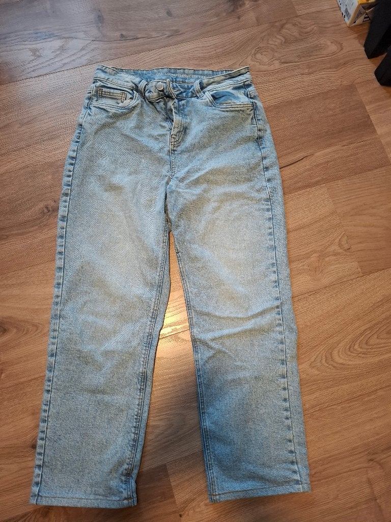 MS Mode Spijkerbroek – Loose Fit Straight Leg, Zo goed als nieuw, MS Mode, W33 - W36 (confectie 42/44), Verzenden