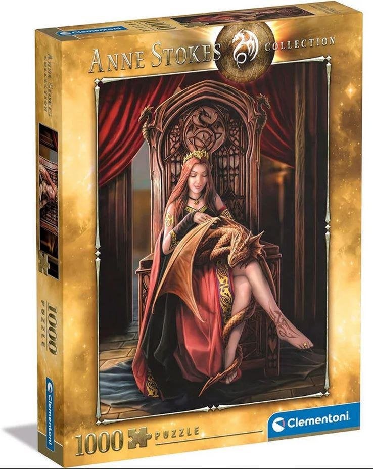 Clementoni: Anne Stokes - Friends Forever 1000 stukjes, Ophalen of Verzenden, 500 t/m 1500 stukjes, Nieuw, Legpuzzel