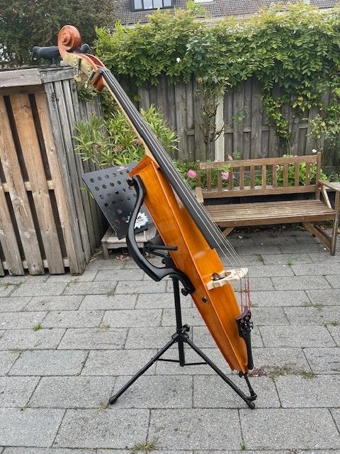 Te Koop: Van Zalinge Contrabas, Muziek en Instrumenten, Strijkinstrumenten | Contrabassen, Nieuw, 3/4-contrabas, Ophalen