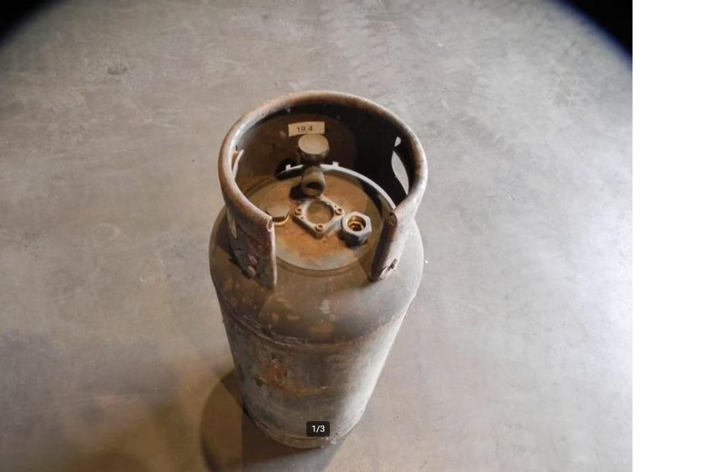 LPG vulbare gasfles heftruck,camper e.d, Caravans en Kamperen, Ophalen, Gebruikt