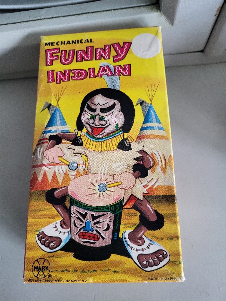 Funny Indian made in Japan, Ophalen of Verzenden
