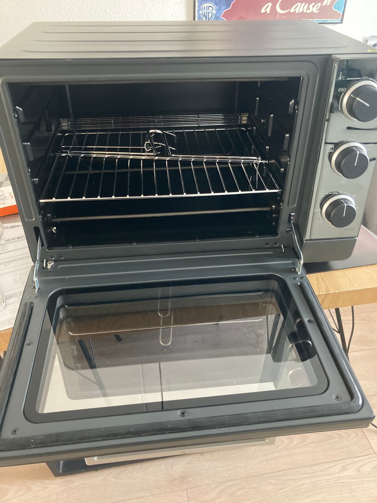 Brandt - FC405MI - Mini Oven - 40L - 2100W - 40 liter- Zwart, Ophalen, Minder dan 45 cm, Overige merken, Hete lucht
