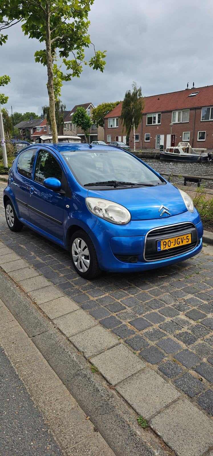 Citroën C1 1.0 5-DRS 2009 Blauw, Voorwielaandrijving, C1, 68 pk, Origineel Nederlands