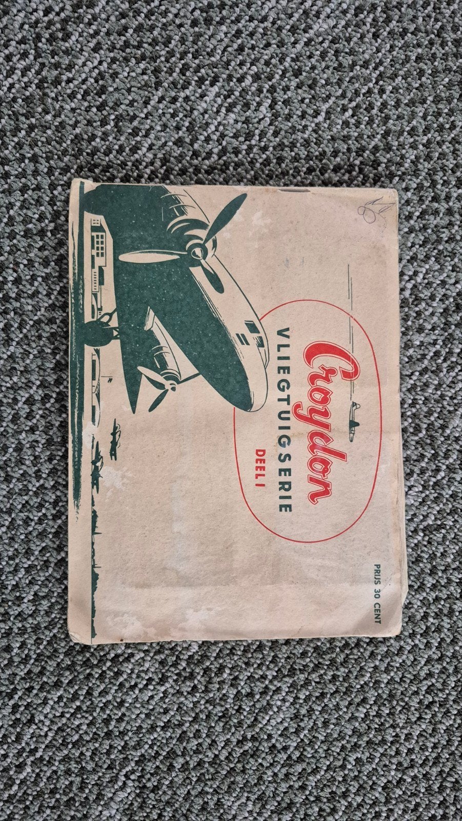 Vintage Croydon Vliegtuig Serie Deel 1 Plaatjesalbum, Boeken, Ophalen of Verzenden, Gelezen, Plaatjesalbum