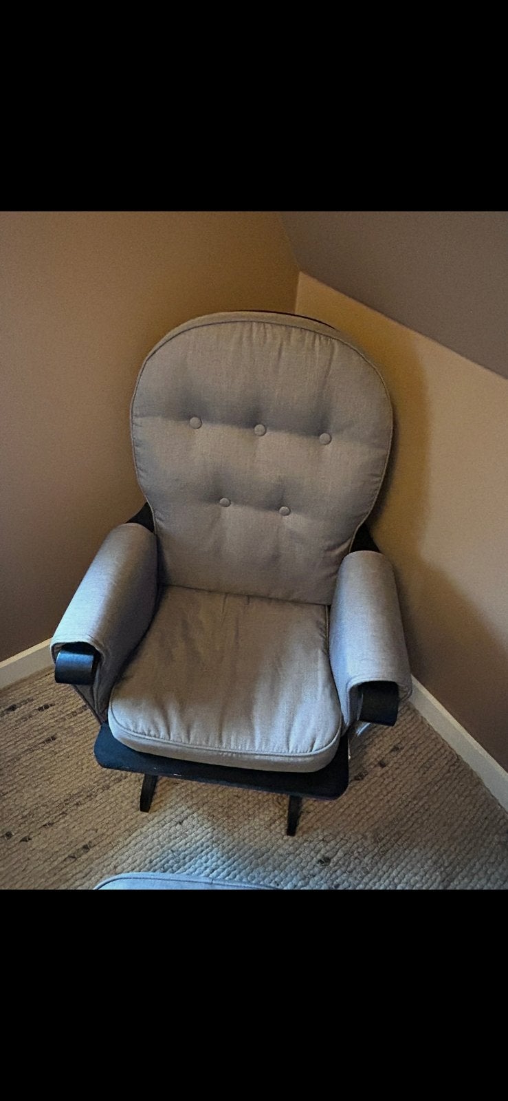 Schommelstoel voor babykamer, Ophalen, Zo goed als nieuw, 50 tot 75 cm