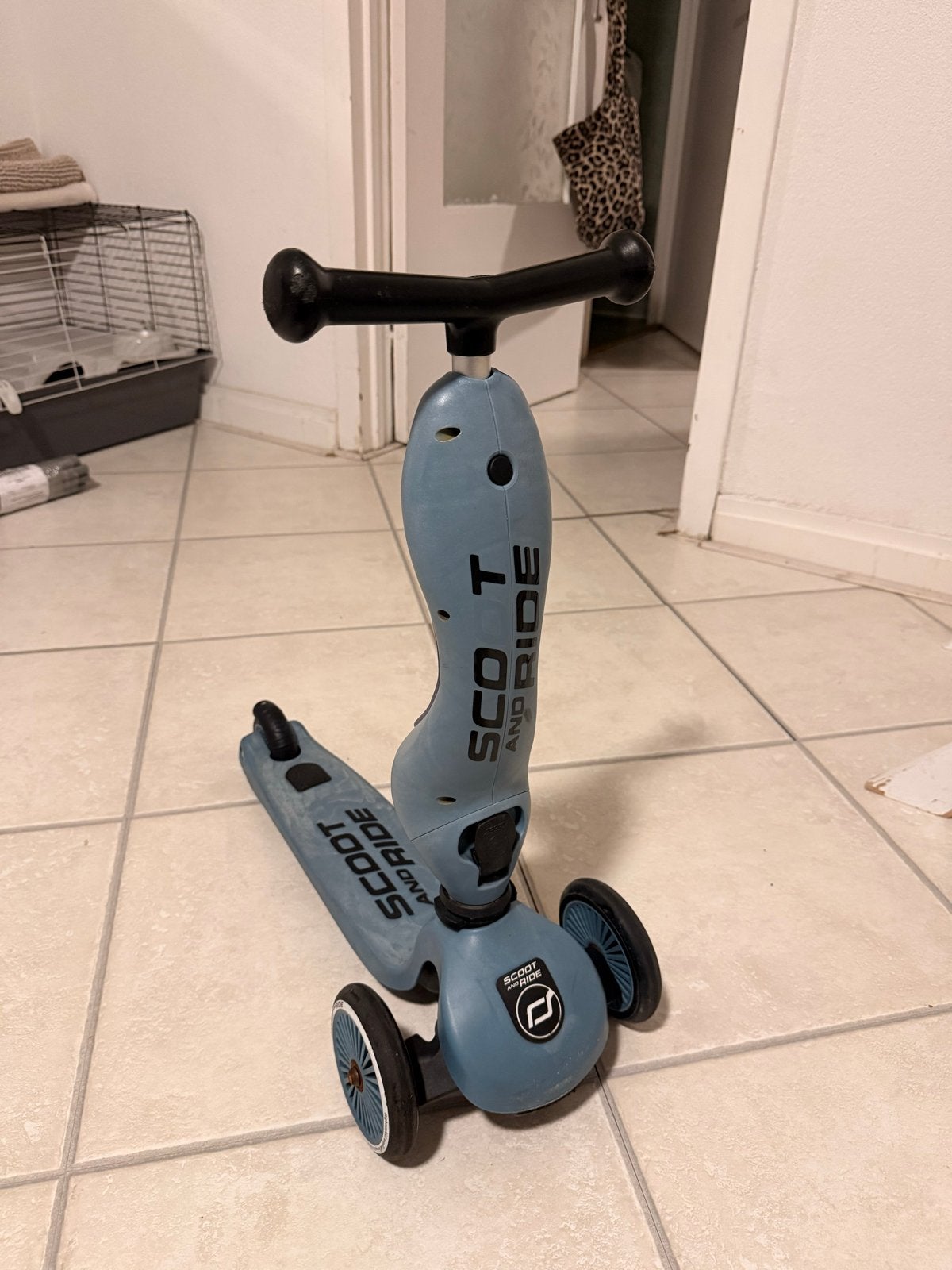 Scoot and Ride Highwaykick 1 - 2-in-1 step/loopfiets, Ophalen, Gebruikt, Gewone step