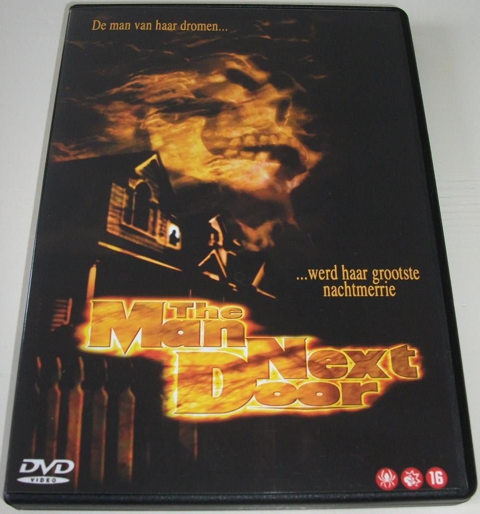 Dvd *** MAN NEXT DOOR *** Haar grootste nachtmerrie, Vanaf 16 jaar, Ophalen of Verzenden, Zo goed als nieuw, Overige genres
