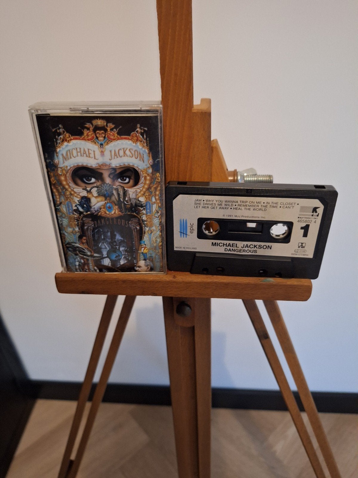 Michael Jackson - Dangerous Cassette Tape, Cd's en Dvd's, Cassettebandjes, Gebruikt, 1 bandje, Ophalen of Verzenden, Origineel