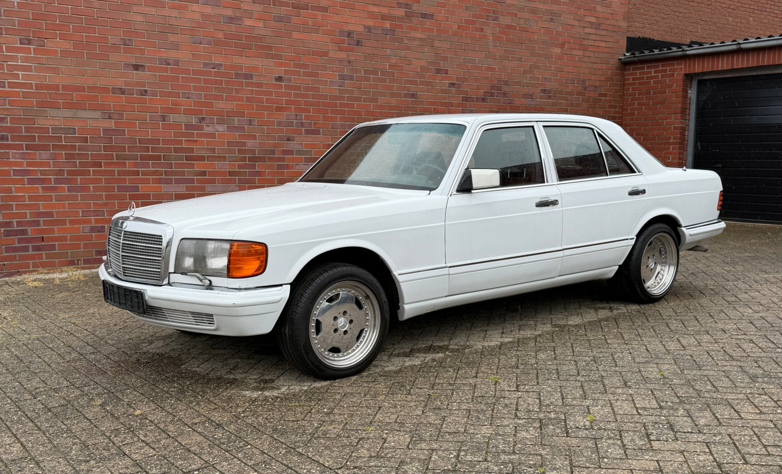 Mercedes-Benz 420 SE V8 1987 oldtimer belastingvrij, Auto's, Mercedes-Benz, Bedrijf, Handgeschakeld, Blauw