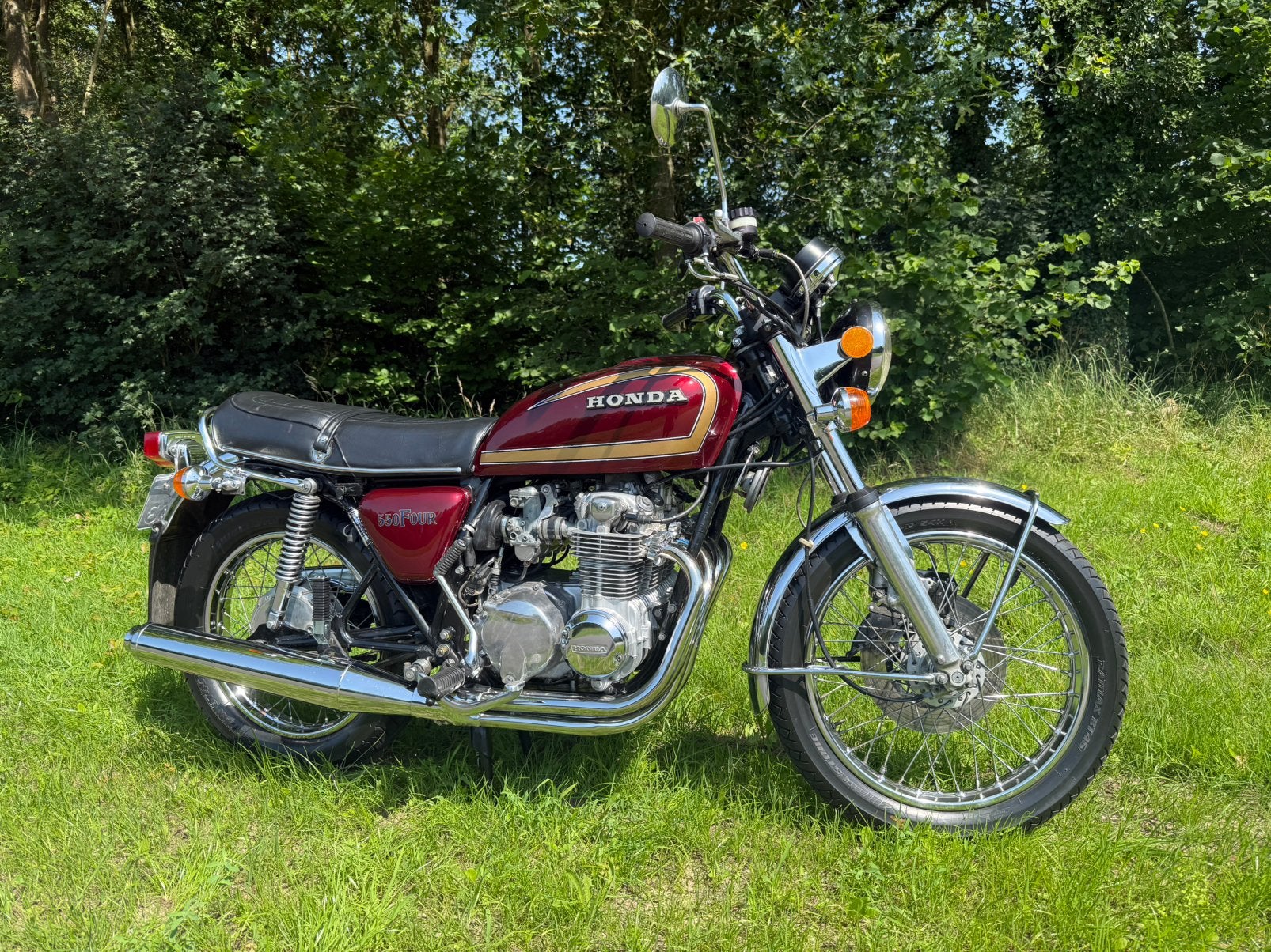 Honda CB 550 four f2, Motoren, Occasion, 4 cilinders, Toermotor, Handgeschakeld