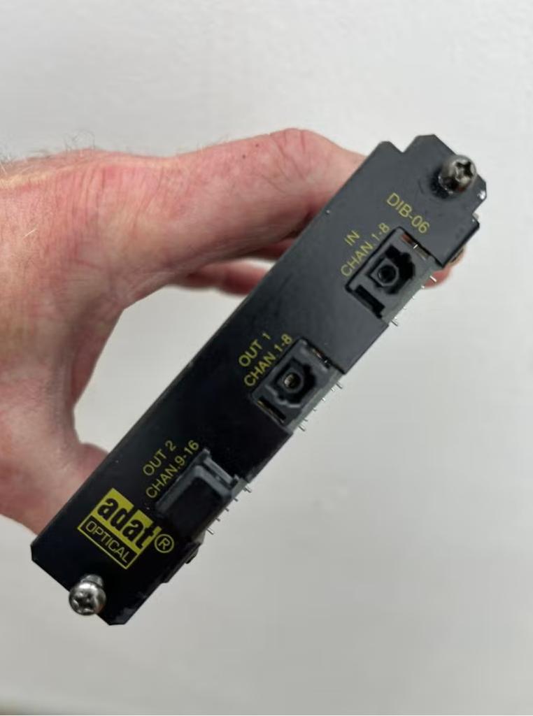 ADAT (IB-804A): Digitaal interface Adat Akai DR8, Ophalen of Verzenden, Gebruikt, Audio