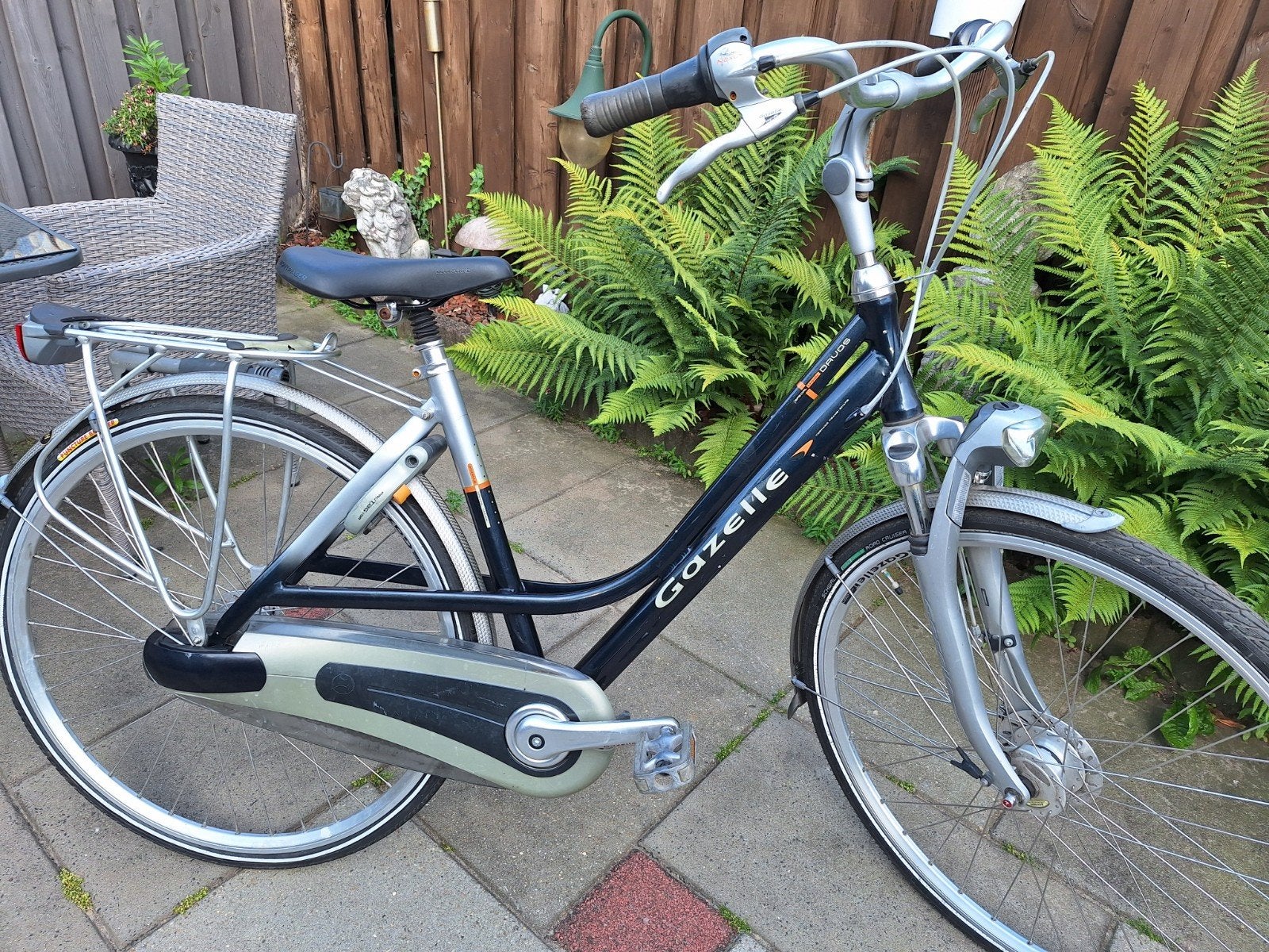 Gazelle davos 28" / 49cm, Fietsen en Brommers, Fietsen | Dames | Damesfietsen, Ophalen, Gebruikt, 47 tot 50 cm, Versnellingen