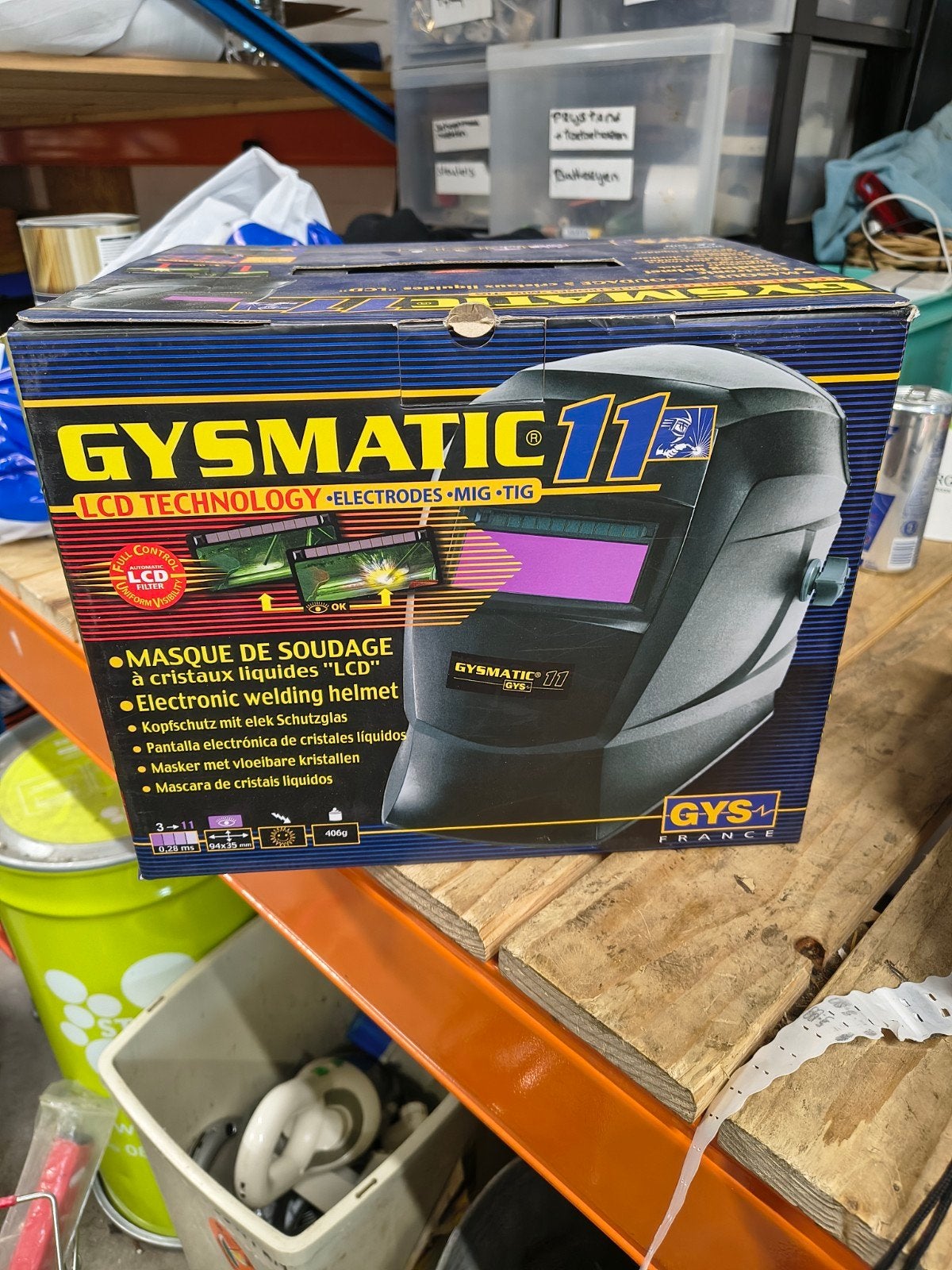 GYS gysmatic 11 lashelm, ., Nieuw, ., Lasfilter