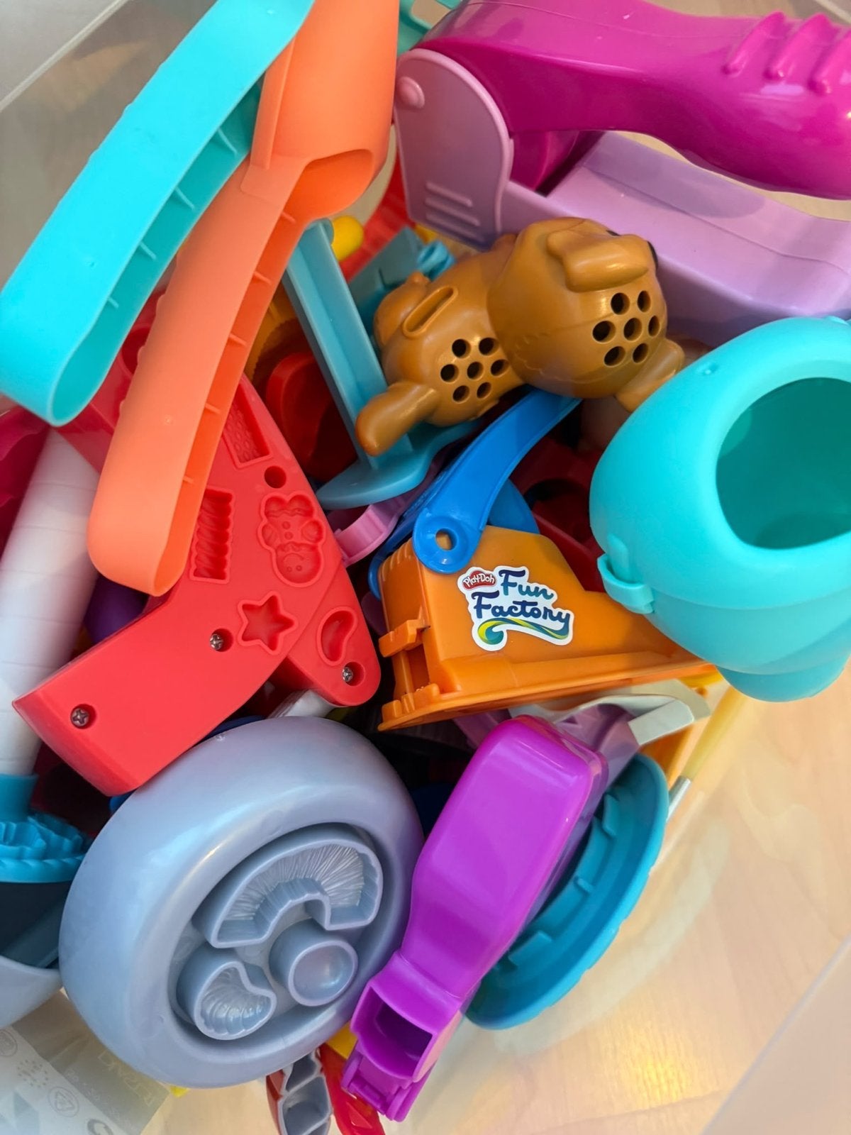 Grote set Play-Doh accessoires en vormpjes, Ophalen of Verzenden, Zo goed als nieuw, Jongen of Meisje