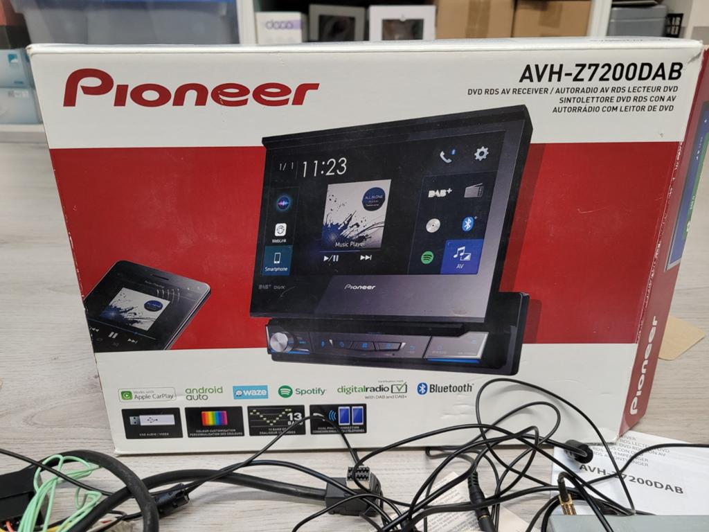 Pioneer AVH-Z7200DAB autoradio 1 din klapscherm 7", Ophalen of Verzenden