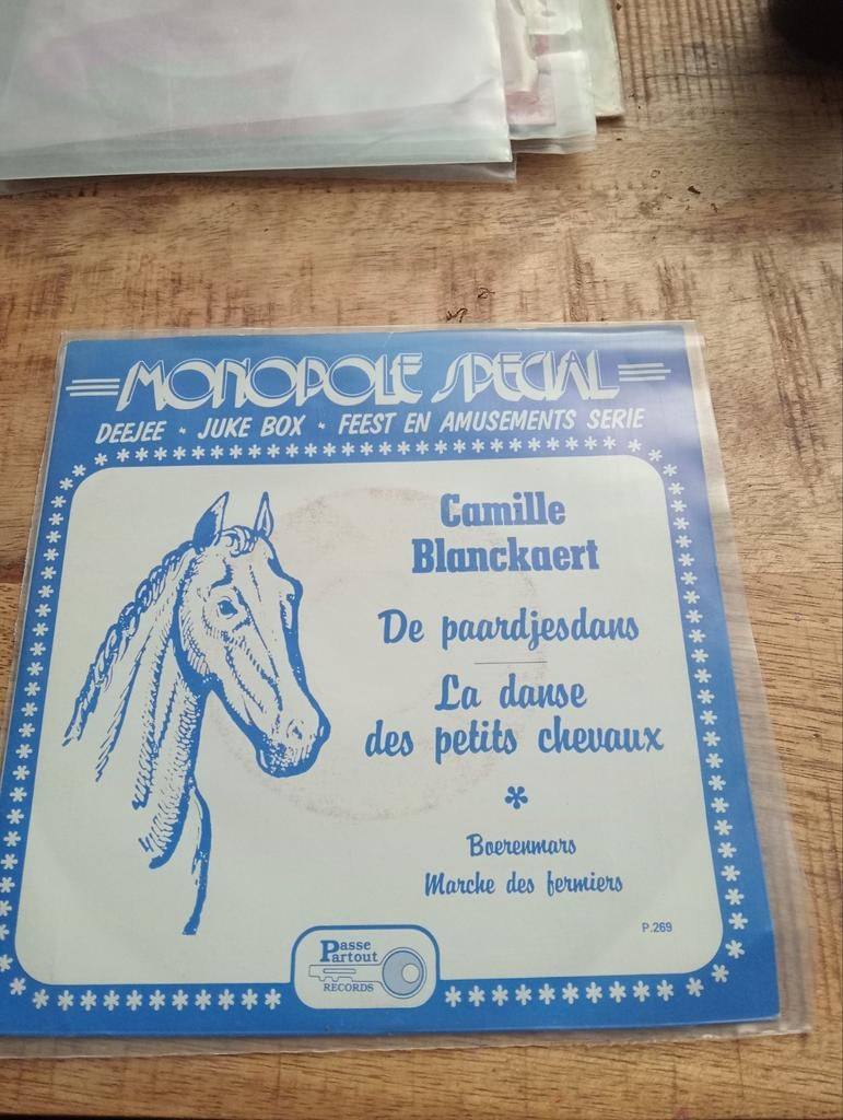 Camille blanckaert - de paardjesdans, Ophalen of Verzenden, Zo goed als nieuw, Overige formaten, Levenslied of Smartlap