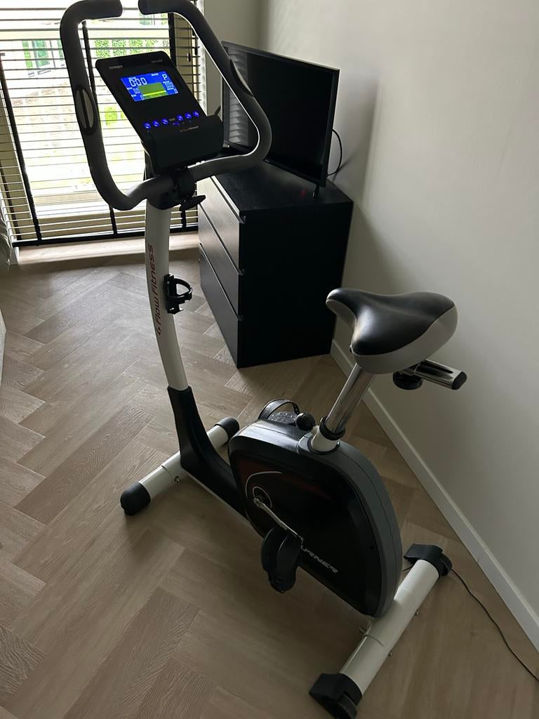 Flow Fitness Turner Hometrainer - Zo goed als nieuw., Sport en Fitness, Ophalen, Zo goed als nieuw, Metaal, Benen