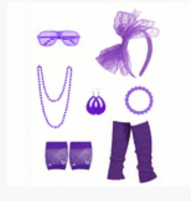 7-delige Foute Party Accessoires Set - Nieuw, Ophalen of Verzenden, Nieuw, Feestartikel, Overige