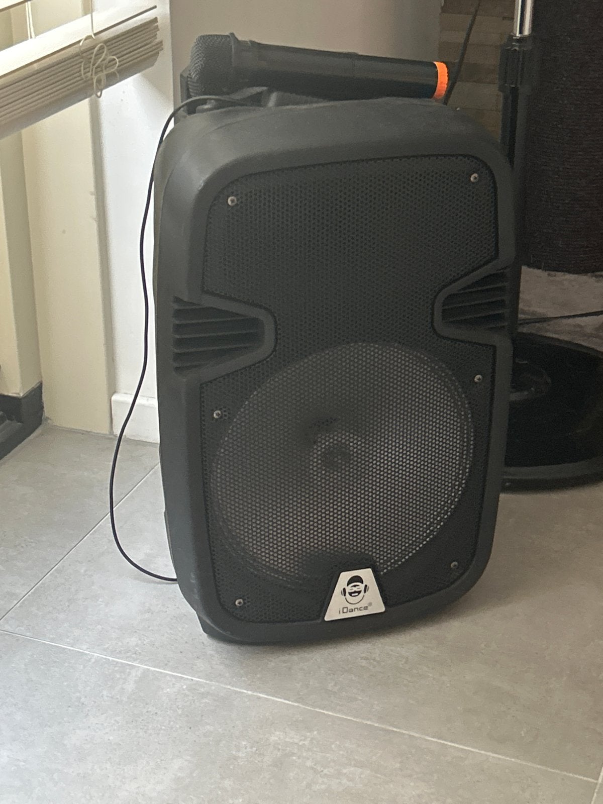 iDance Karaoke Set met Microfoons - Draagbare Luidspreker, Audio, Tv en Foto, Ophalen of Verzenden, Gebruikt, Complete set