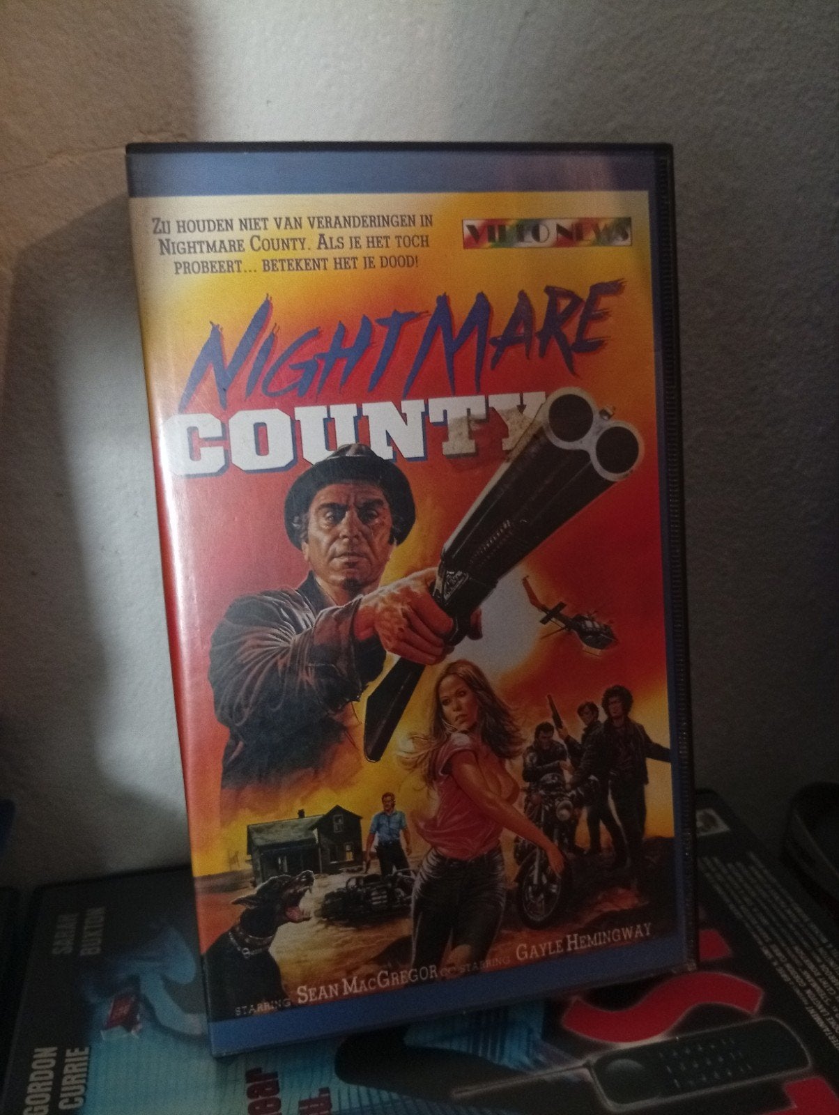 Nightmare County | VHS Drama/Actie Film, Nederlands ondertiteld, Engels, Vanaf 16 jaar, Ophalen of Verzenden