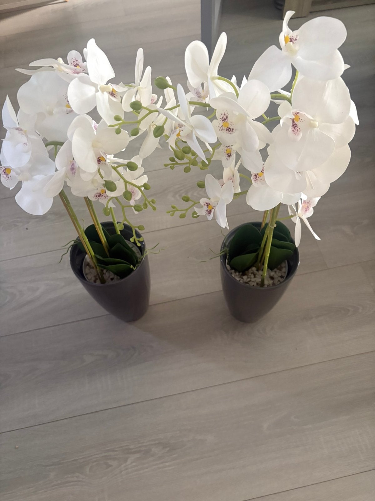 Twee kunst bloemen, Huis en Inrichting, Woonaccessoires | Kunstplanten en Kunstbloemen, Ophalen, Binnen, Zo goed als nieuw, Inclusief kunstbloemen