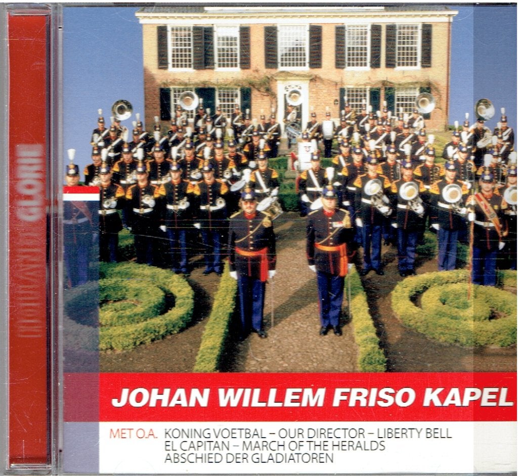 Johan Willem Friso Kapel - Hollands Glorie CD, Inclusief boekje, Ophalen of Verzenden, Album, Blaasorkest/fanfare