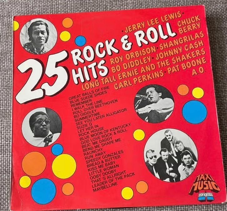 3. LP 25 Rock & Roll Hits 1972, Ophalen of Verzenden, Zo goed als nieuw, 12 inch