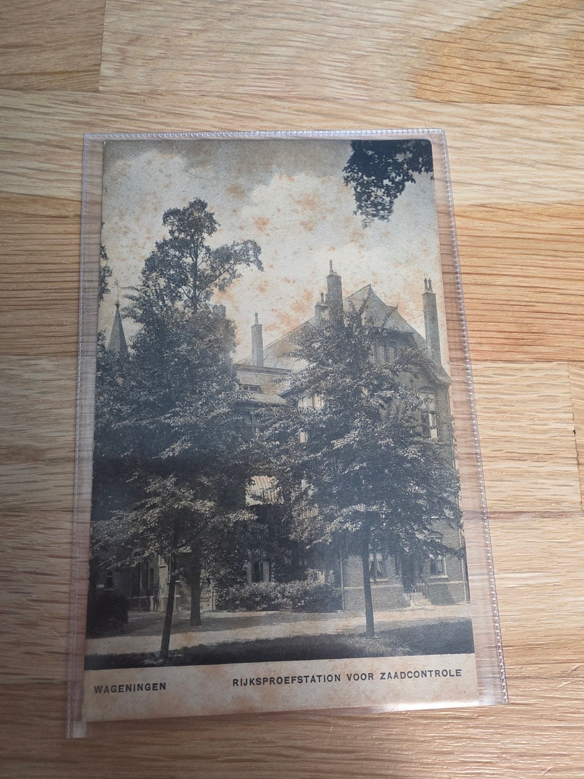 Oude briefkaart Wageningen Rijks Proefstation Zaadcontrole, Verzenden, Voor 1920, Gelopen, Gelderland