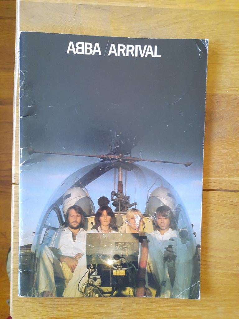 piano, voice: Abba ARRIVAL-Songbook (bladmuziek+foto's!), Muziek en Instrumenten, Bladmuziek, Ophalen of Verzenden, Gebruikt, Artiest of Componist