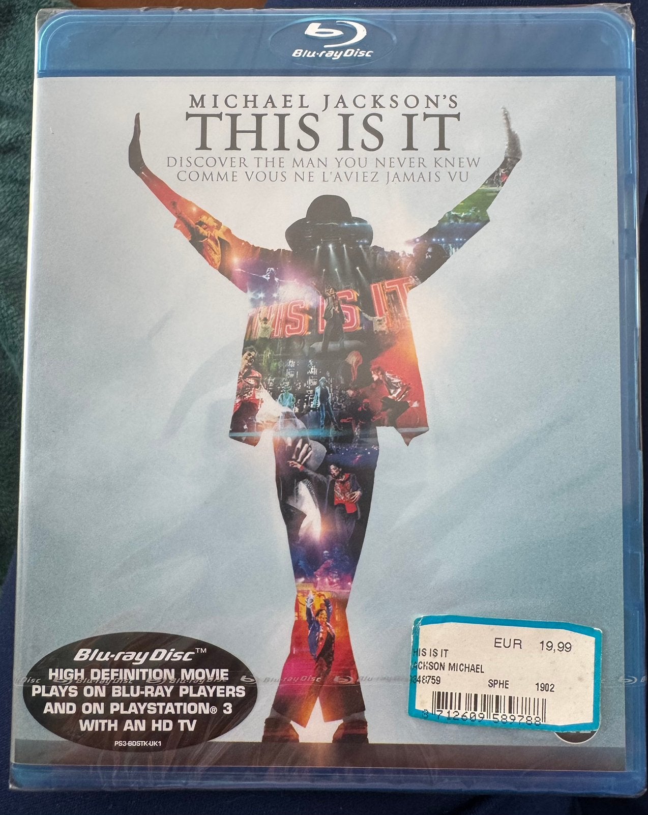 Michael Jackson - this is it nieuw in verpakking Blu-ray, Cd's en Dvd's, Blu-ray, Muziek en Concerten, Alle leeftijden, Concert