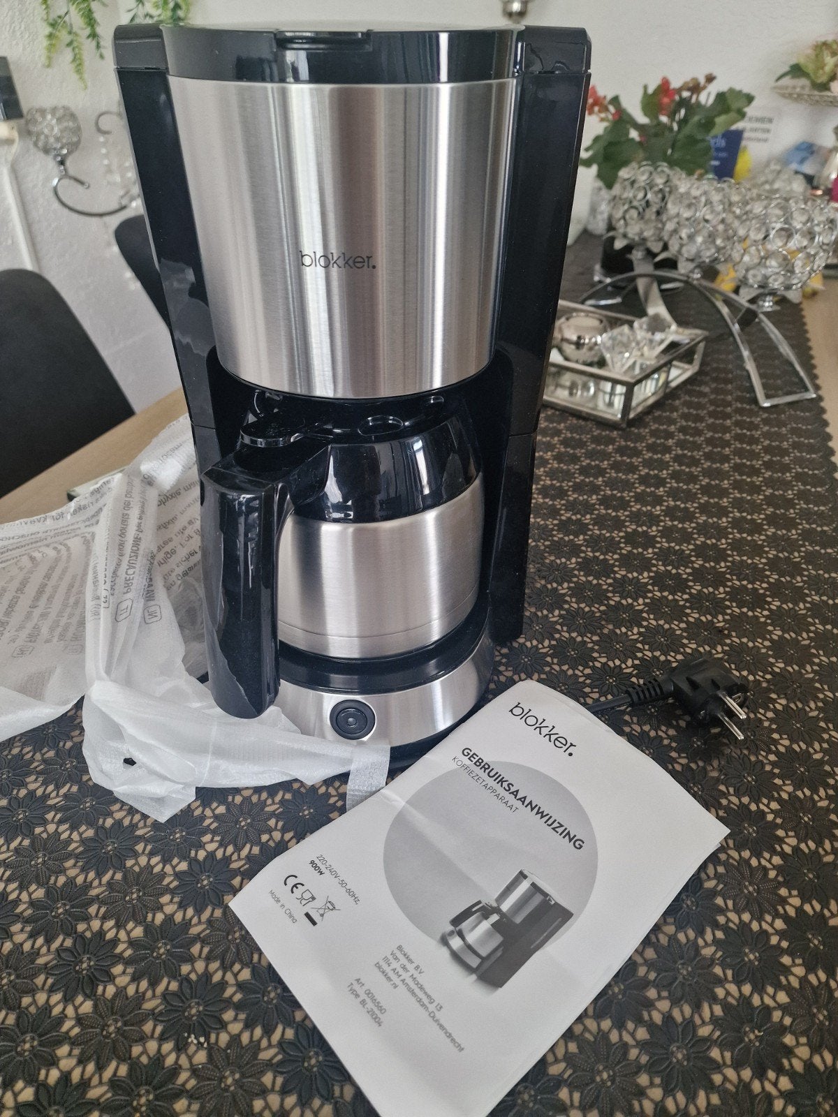 Blokker Koffiezetapparaat - Zo goed als nieuw, Koffiemachine, Gemalen koffie, Ophalen of Verzenden, Zo goed als nieuw