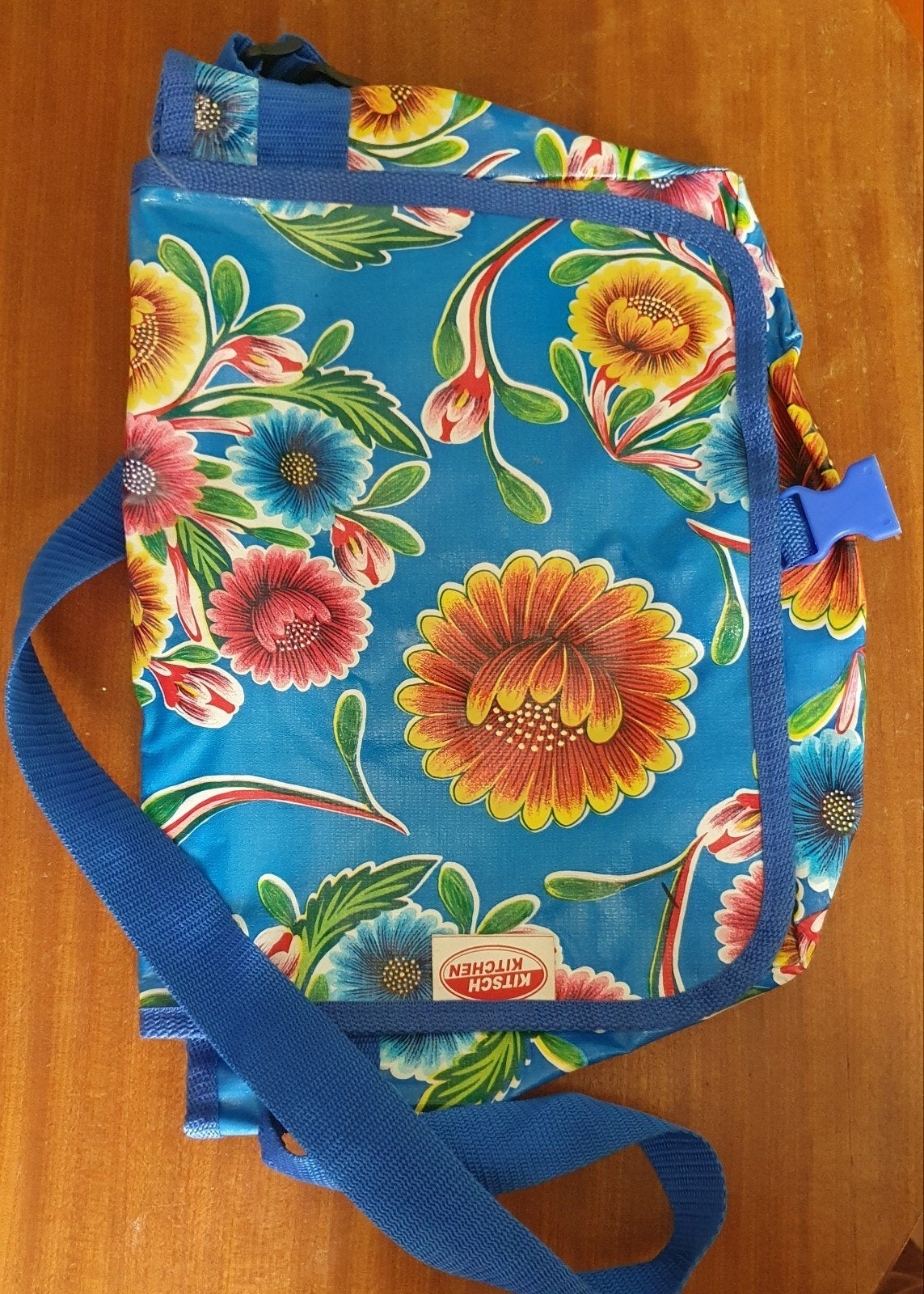 Kitsch Kitchen schoudertas bloemenprint, Overige merken, Gebruikt, Minder dan 30 cm, 25 tot 40 cm