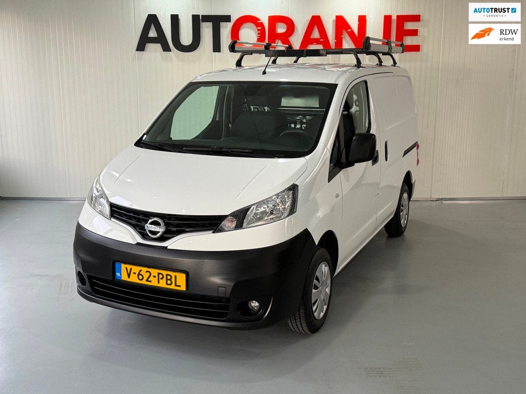 Nissan NV200 1.6 Optima-Airco-Cruise-Navi+CAmera-APK-Marge., Auto's, Bestelauto's, Voorwielaandrijving, Gebruikt, Euro 6, 4 cilinders