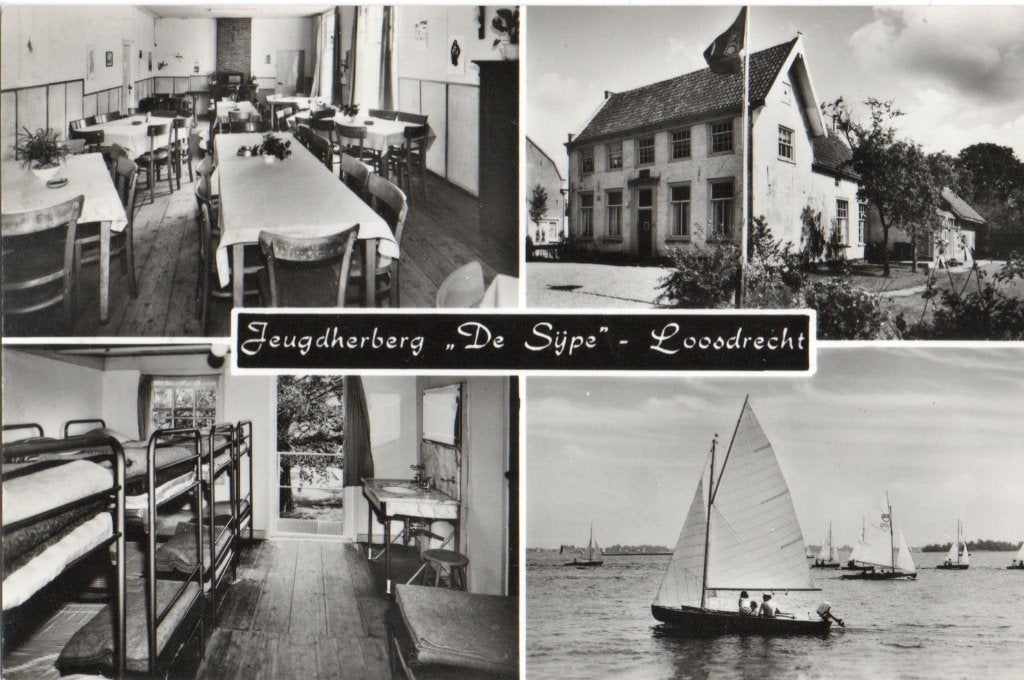 Loosdrecht, Jeugdherberg "De Sijpe". 6594, Verzenden, 1960 tot 1980, Gelopen, Utrecht