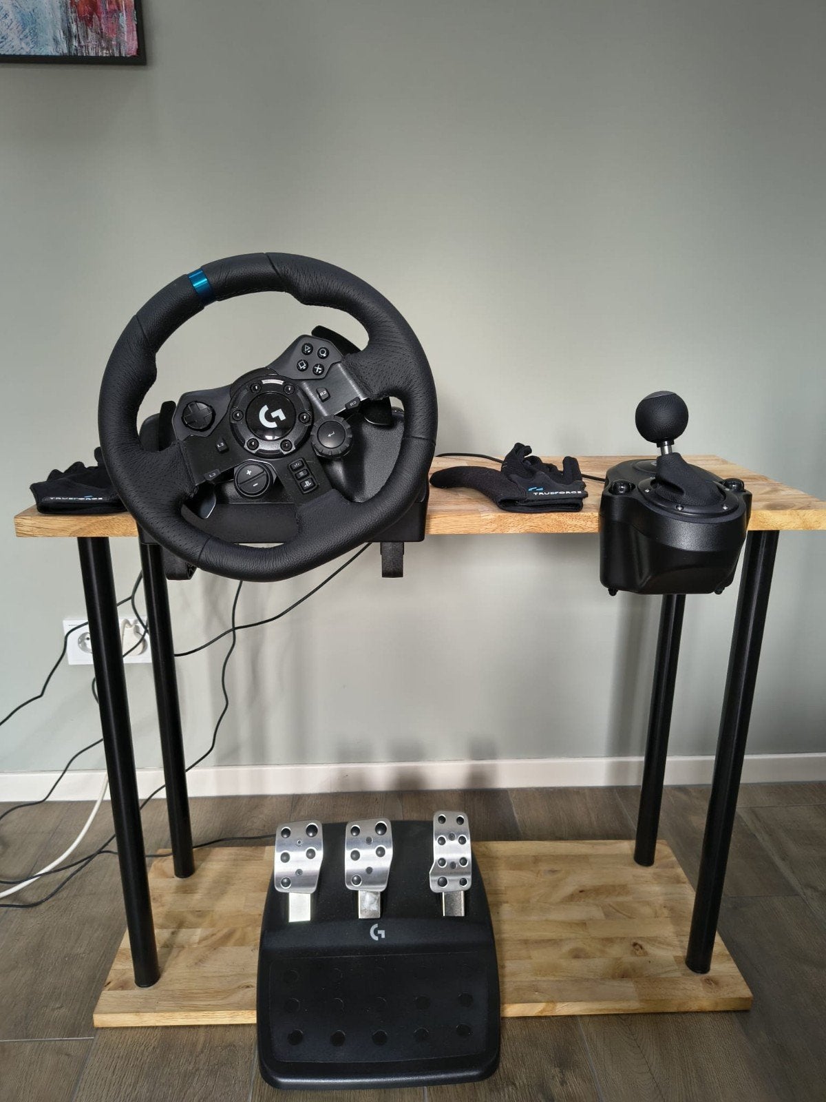 Logitech g923 racing stuur, Spelcomputers en Games, Ophalen of Verzenden, Zo goed als nieuw, PlayStation 4