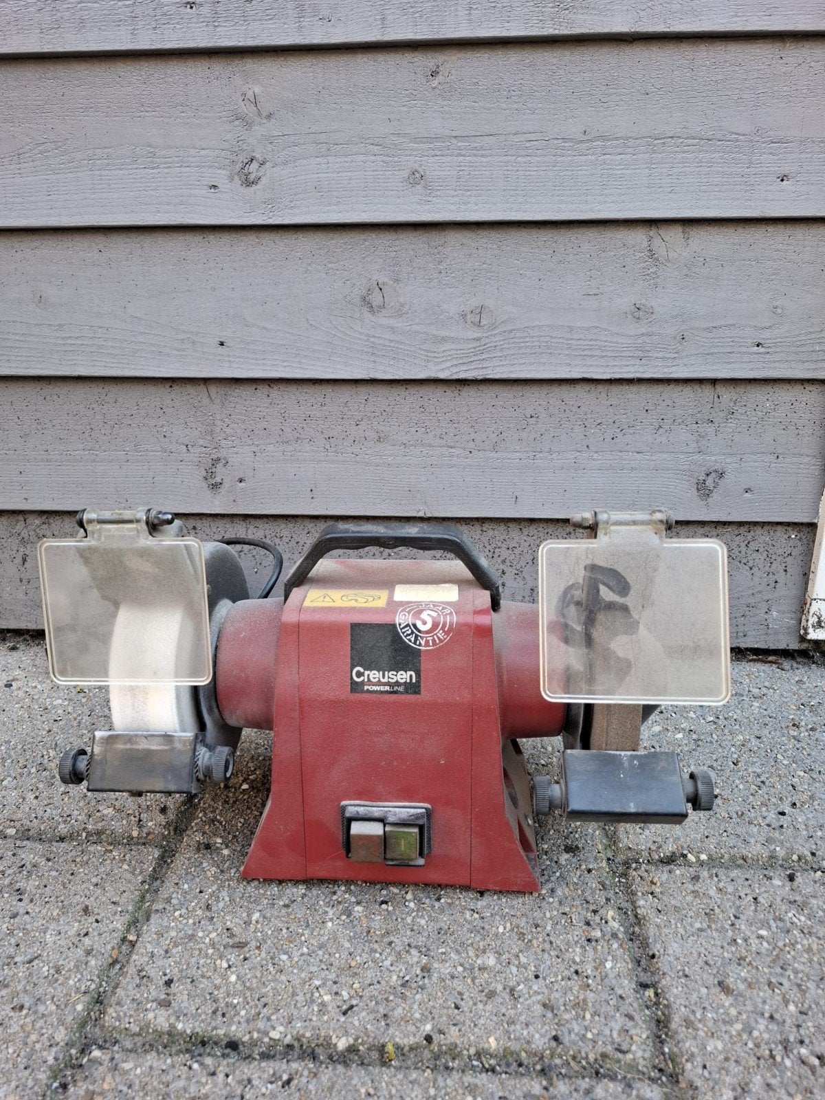 Creusen Powerline Werkbankslijpmachine, Ophalen, Gebruikt, Minder dan 700 watt, Werkbankslijpmachine