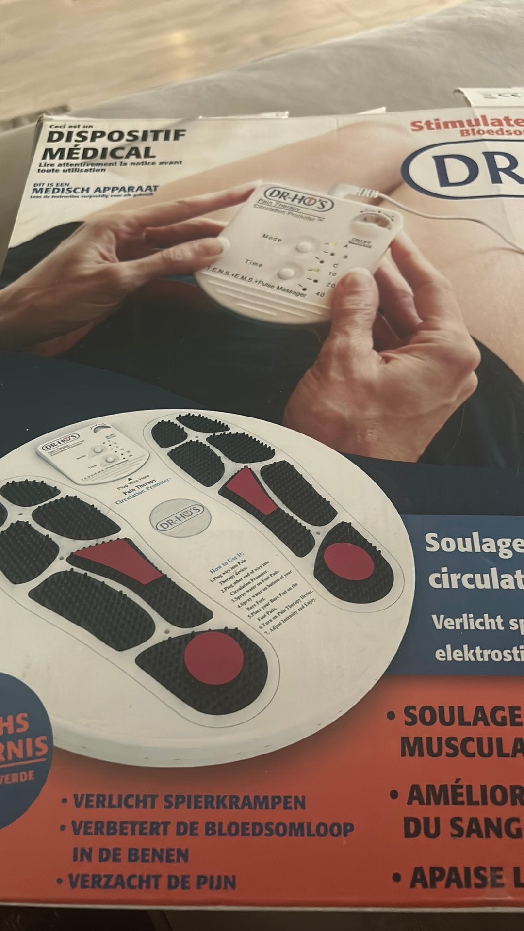 Stimulateur circulatoire, Ophalen of Verzenden, Zo goed als nieuw, Apparaat