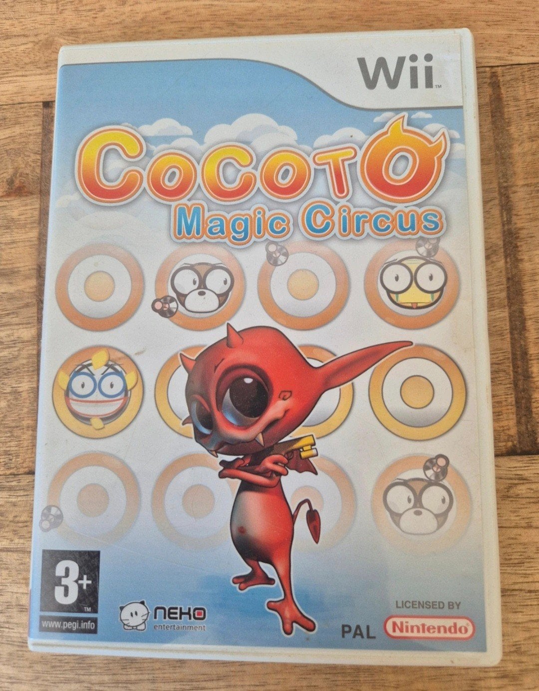 Cocoto Magic Circus Wii - Schietspel voor de hele familie, Shooter, Eén computer, Ophalen of Verzenden, Zo goed als nieuw
