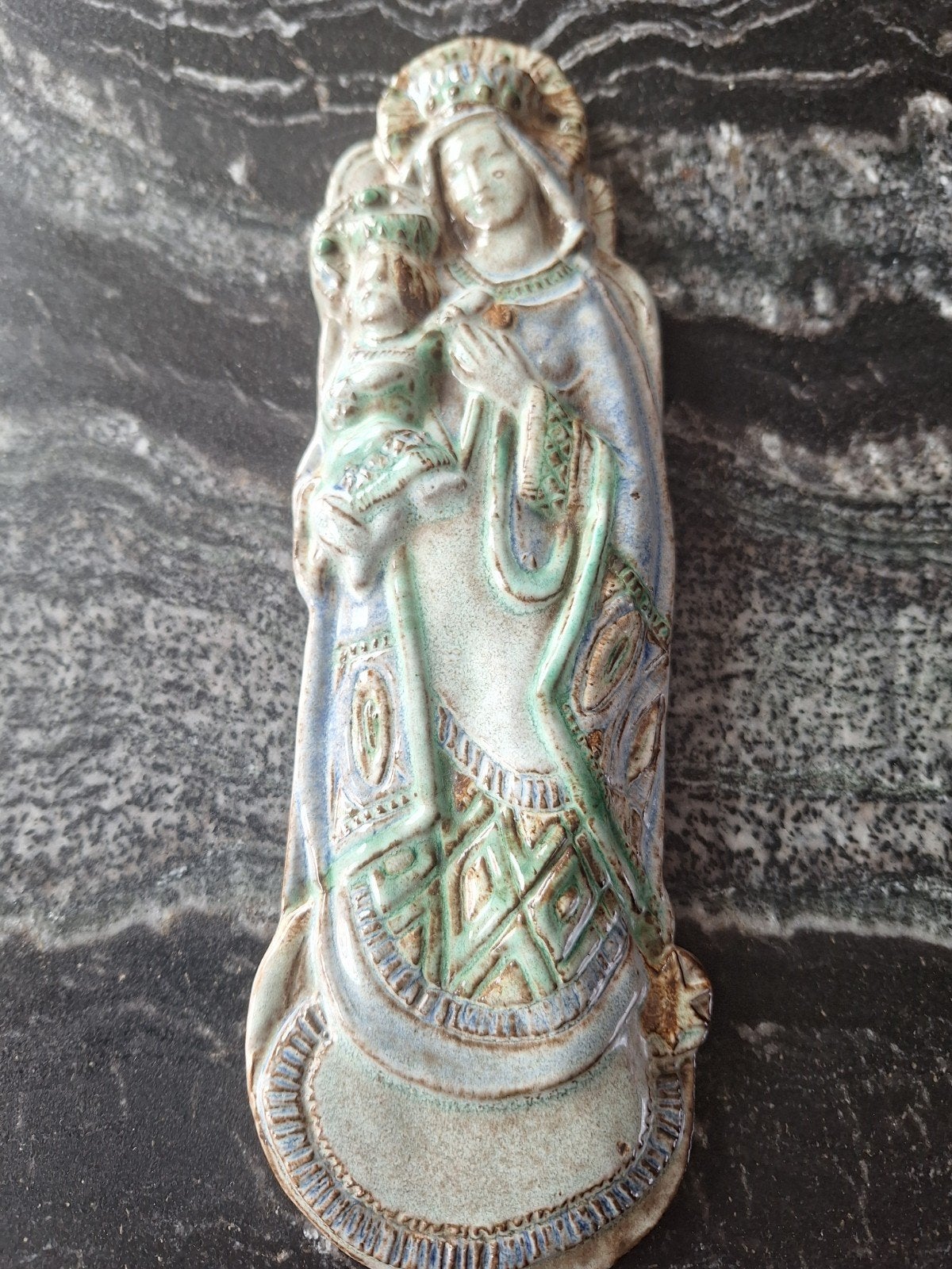 Vintage Maria met Kind wanddecoratie, AMHA 1953, Antiek en Kunst, Ophalen of Verzenden