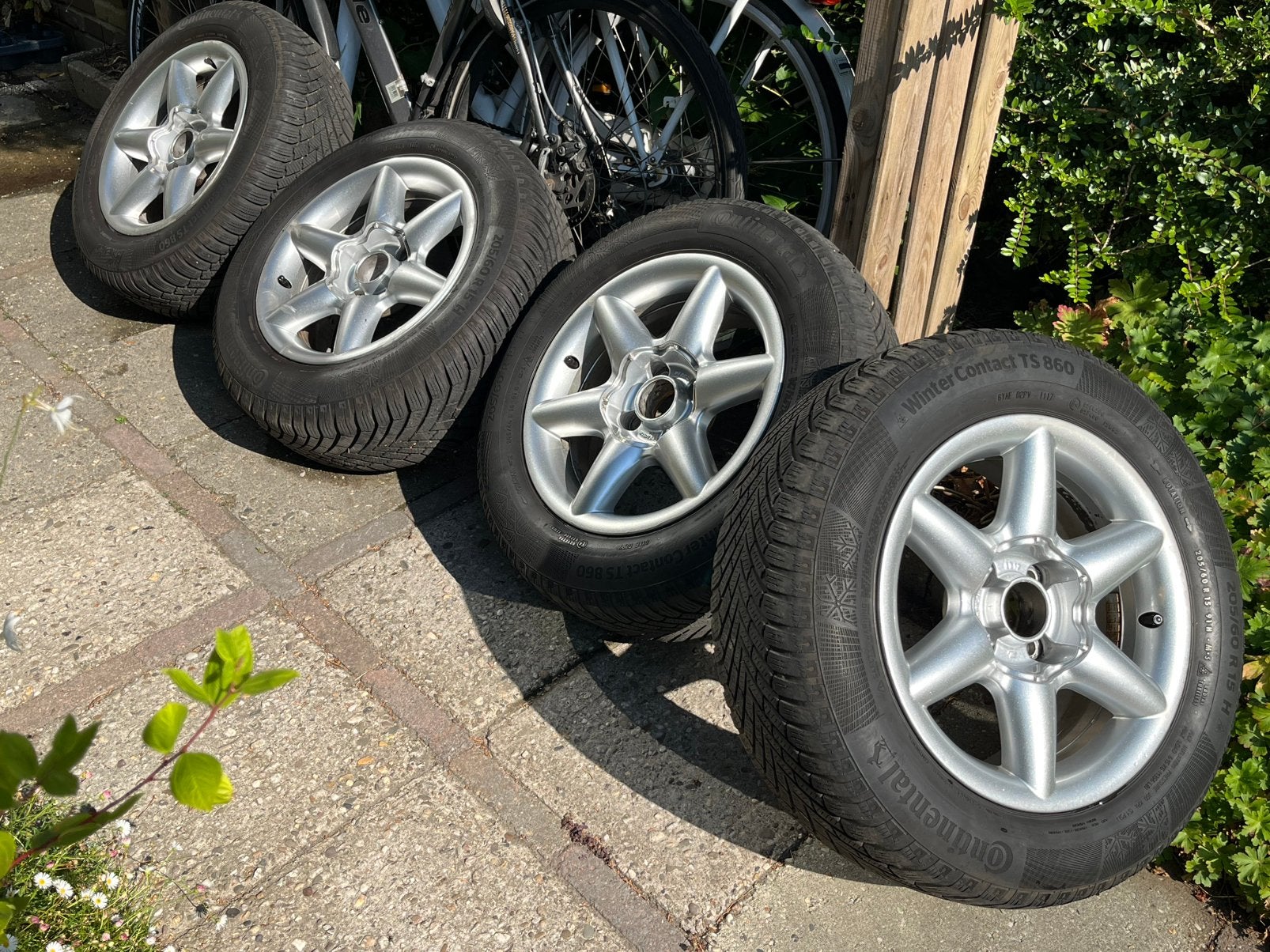 Peugeot Starfish velgen 15 inch, Ophalen, Gebruikt, 15 inch, Velg(en)