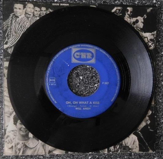 Will Andy - oh oh what a kiss & my love, Cd's en Dvd's, Vinyl | Nederlandstalig, Ophalen of Verzenden, Zo goed als nieuw, 7 inch