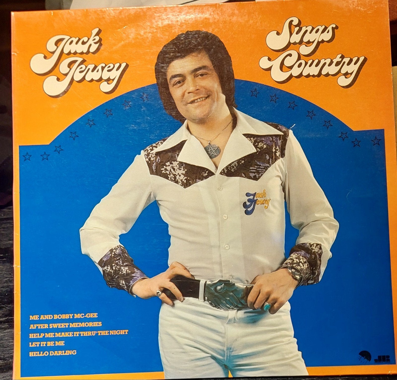Jack Jersey Sings Country LP - Vintage Country Muziek, Ophalen of Verzenden, Gebruikt, Album, Country