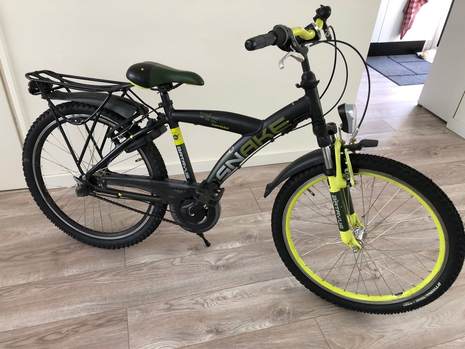 Batavus snake 24 inch jongefiets, Ophalen, Gebruikt, 24 inch, Handrem