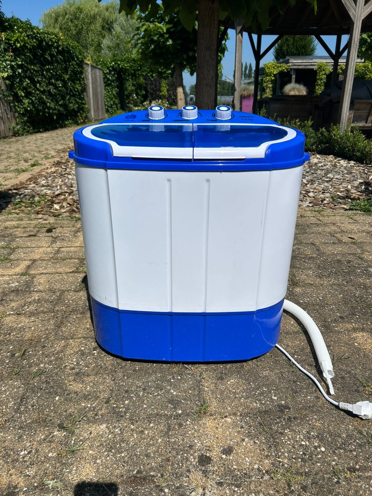 Camping wasmachine van. Obelink, Caravans en Kamperen, Kampeeraccessoires, Ophalen, Zo goed als nieuw