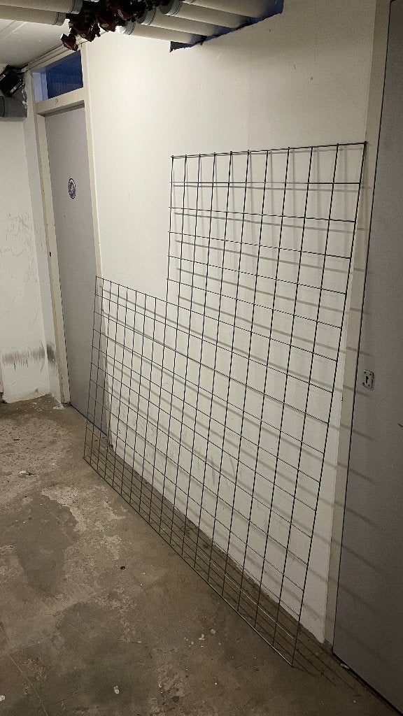Draadrek / Gaaspaneel, gegalvaniseerd, Ophalen, Gebruikt, IJzer, Gaashekwerk