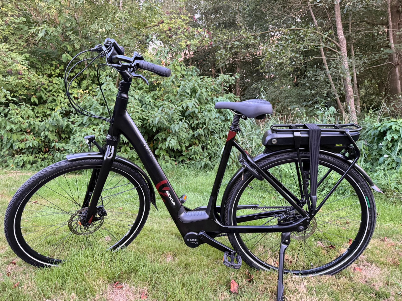 Elektrisch Fiets Koga Middenmotor Bosch Active line plus, Overige merken, Ophalen of Verzenden, Zo goed als nieuw, 50 km per accu of meer
