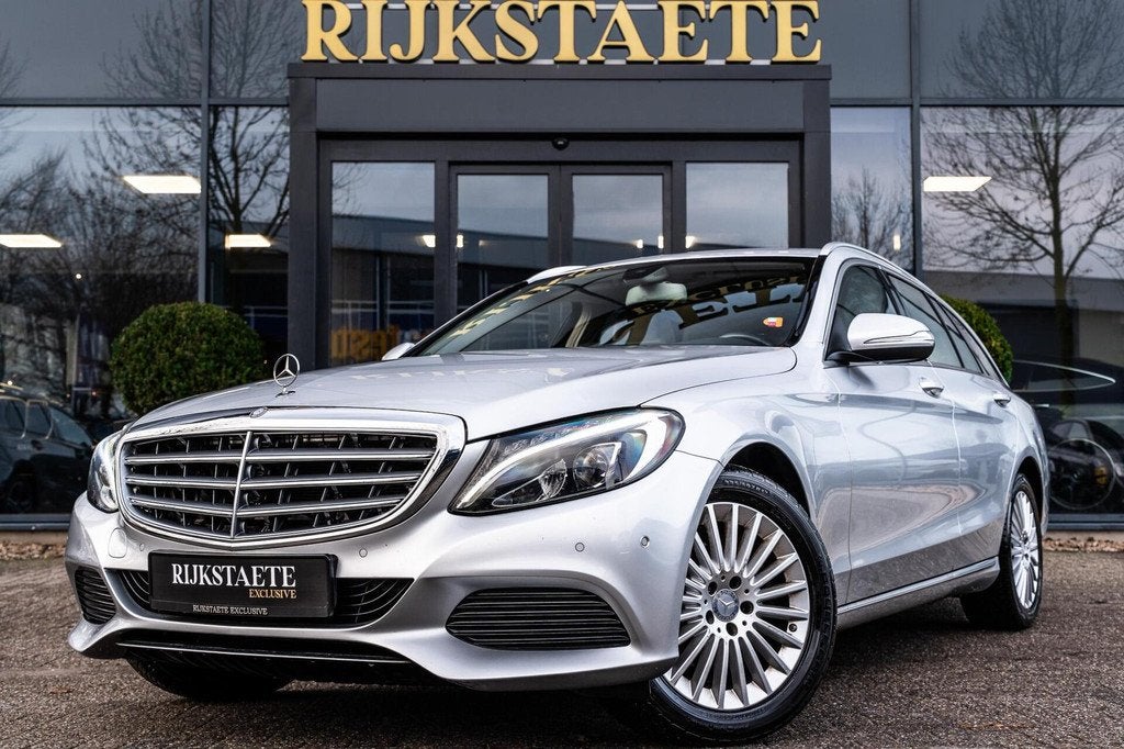 Mercedes C-klasse Estate 180 Prestige|LED|NAV|STOELV|CARPLAY, Auto's, Mercedes-Benz, Automaat, 745 kg, Achterwielaandrijving, Automatische klimaatregeling