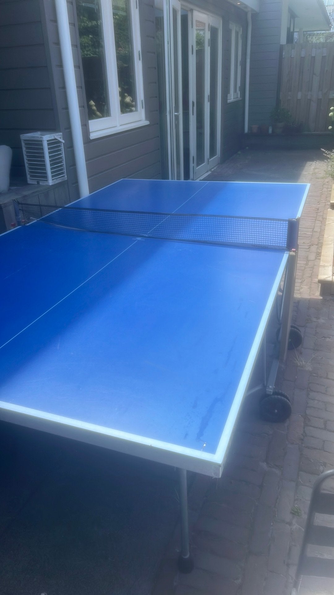 Pingpong tafel cornilleau, Ophalen, Gebruikt, Tafel Indoor, Verrijdbaar